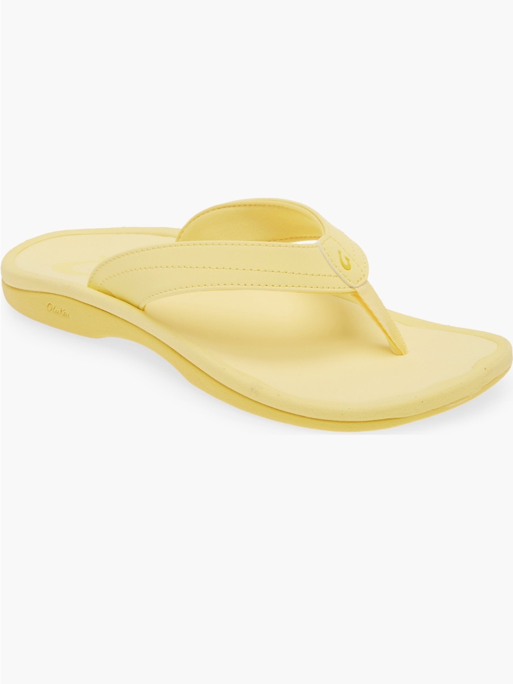 Olukai Ohana sun flip flop Yellow Women's Thong Sandals